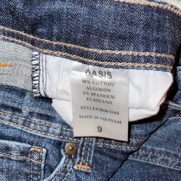 Oasis | bought at Windsor | ripped, stretchy, great fit jeans | size 9 - Picture 4 of 6